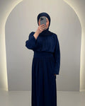 Robe de soirée Lale Bleu foncé