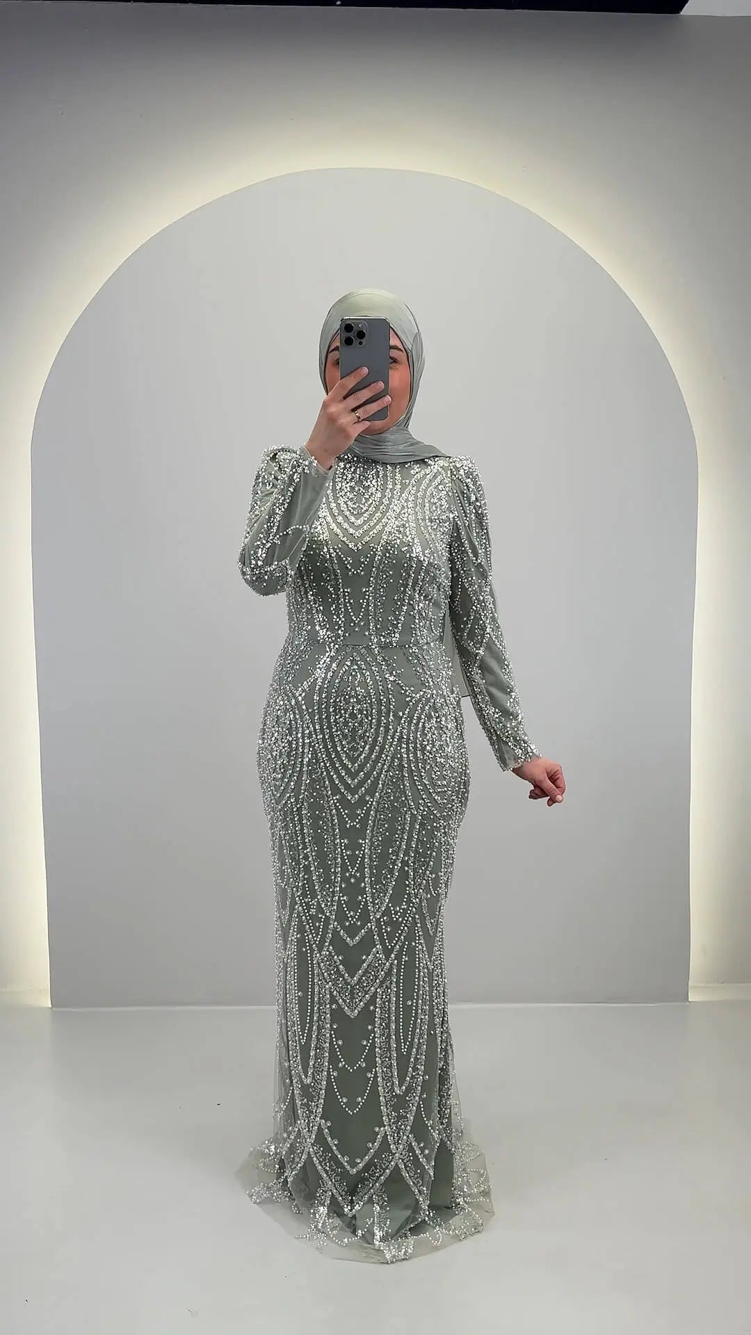 Tias Evening dress Mint