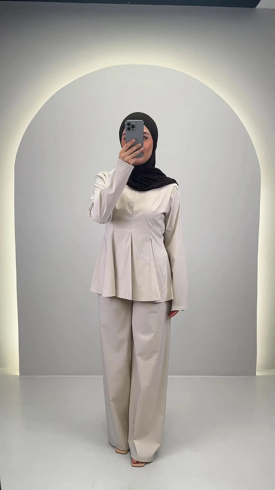 Sereen Peplum Top