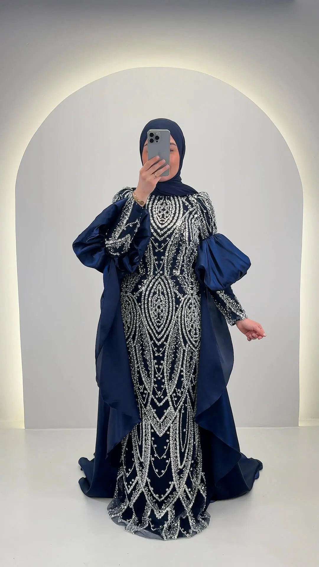 Tias Evening dress Dark Blue