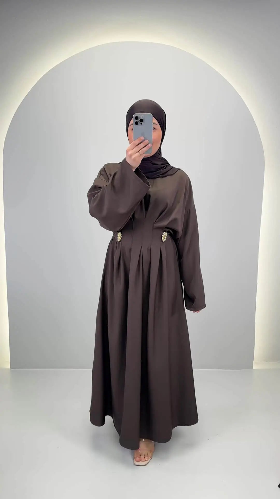 Lia Elbise Kahverengi