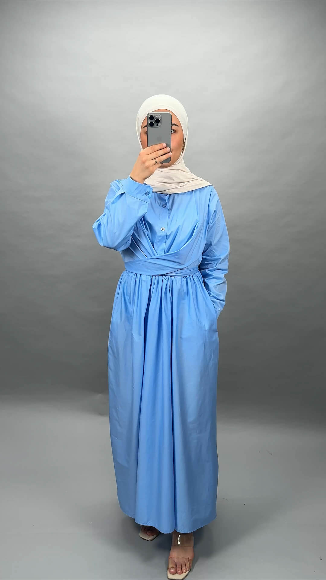 Cindy Robe bleue