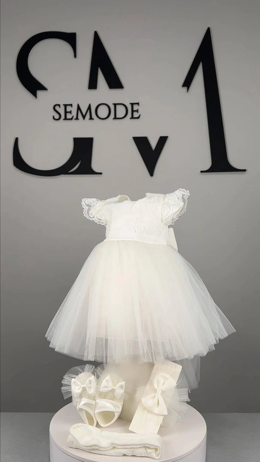 Mila Kleid mit Tüll -Set- - Semode