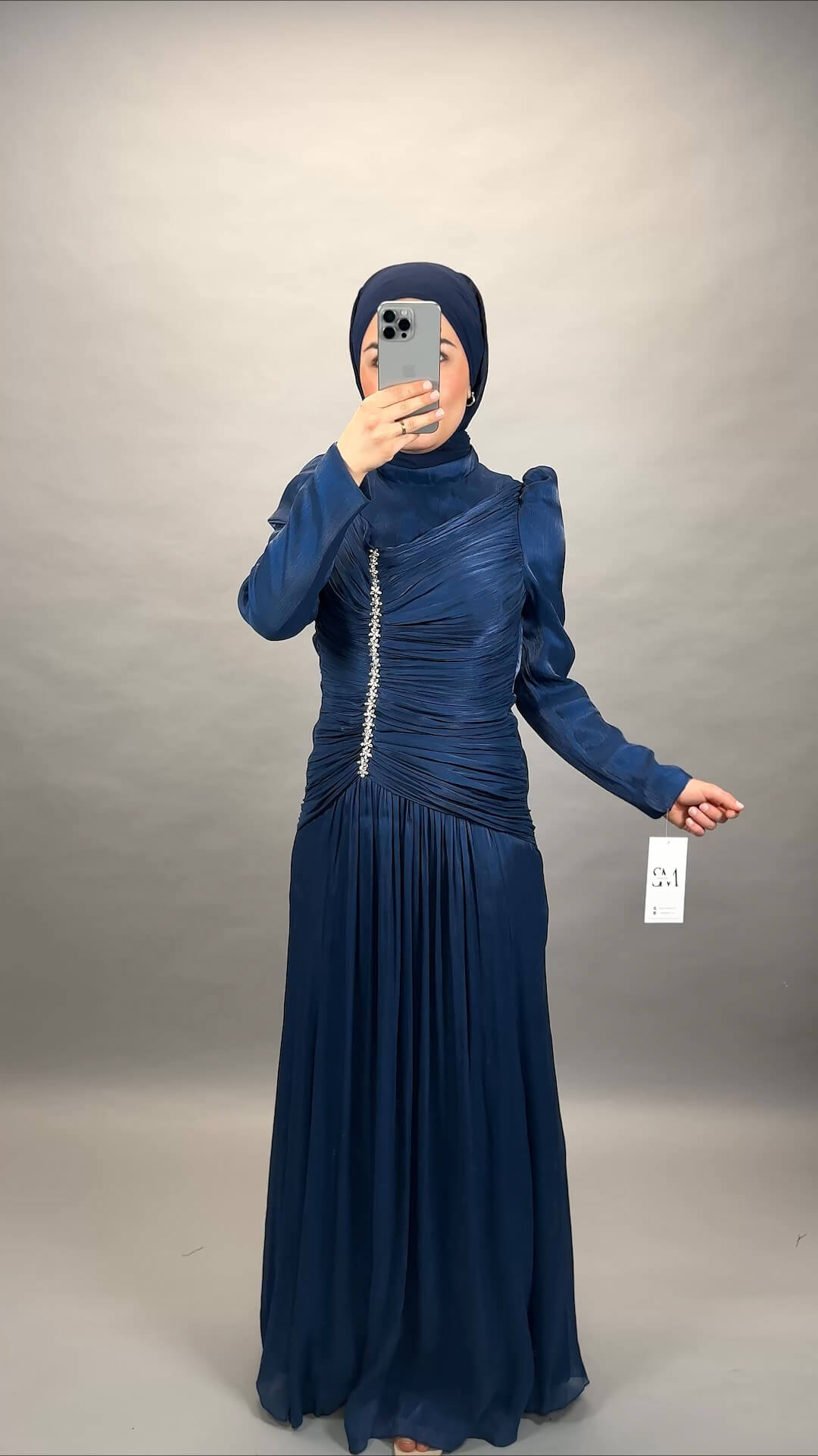 Liva Abendkleid Dunkelblau