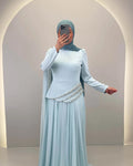 Robe de soirée Seyla Menthe
