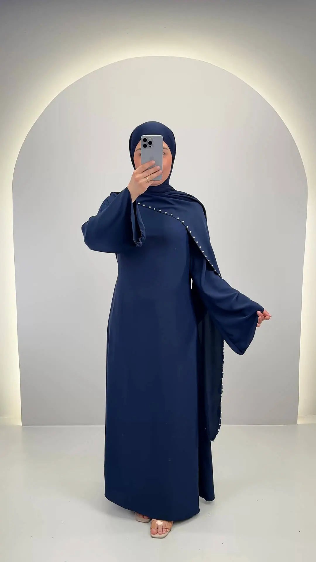 Zera Abendkleid Dunkelblau