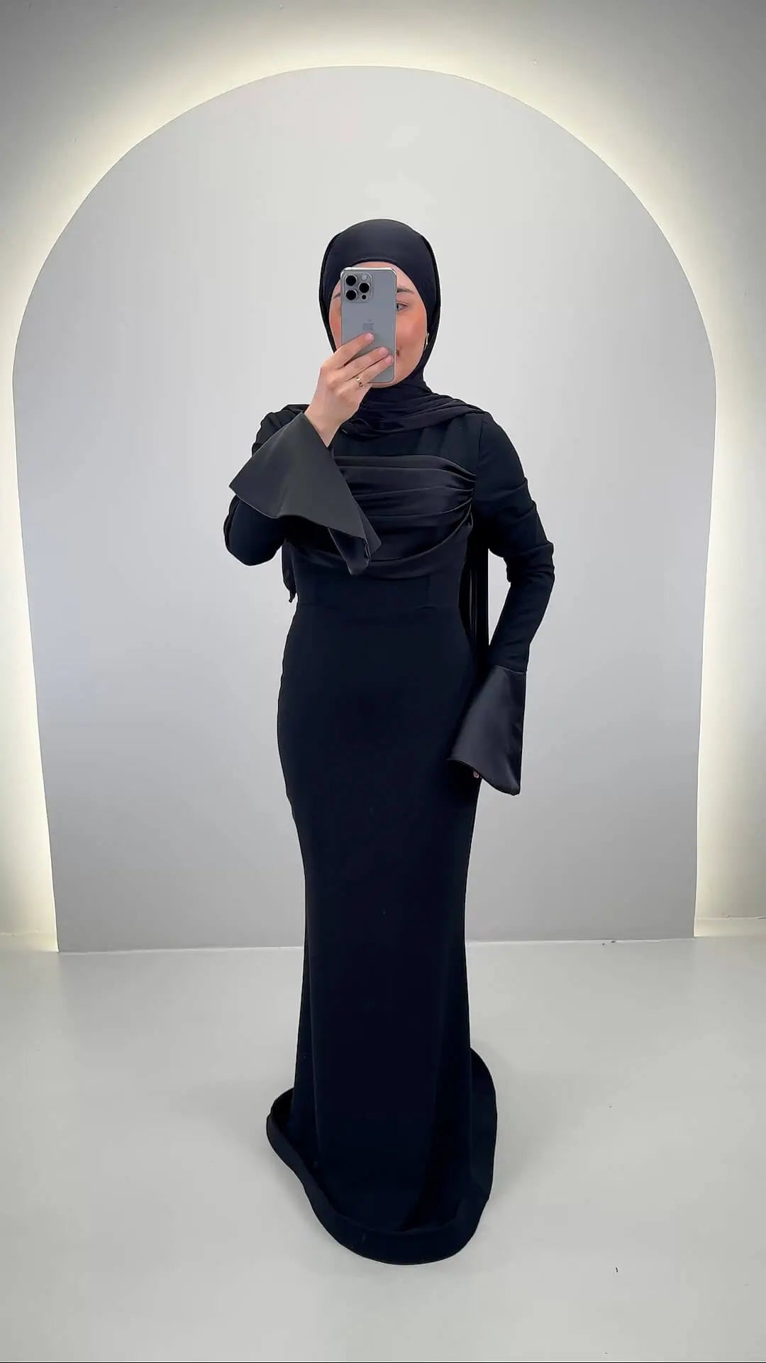 Robe de soirée Tuana <tc>S</tc>noir