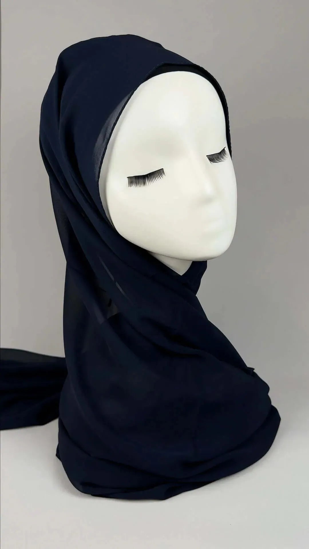 Sedef Chiffon Dunkelblau Semode