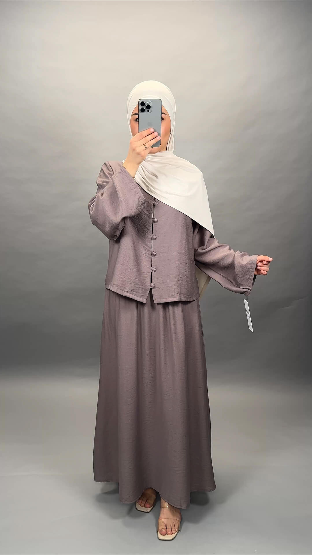 Sura Zweiteiler Taupe