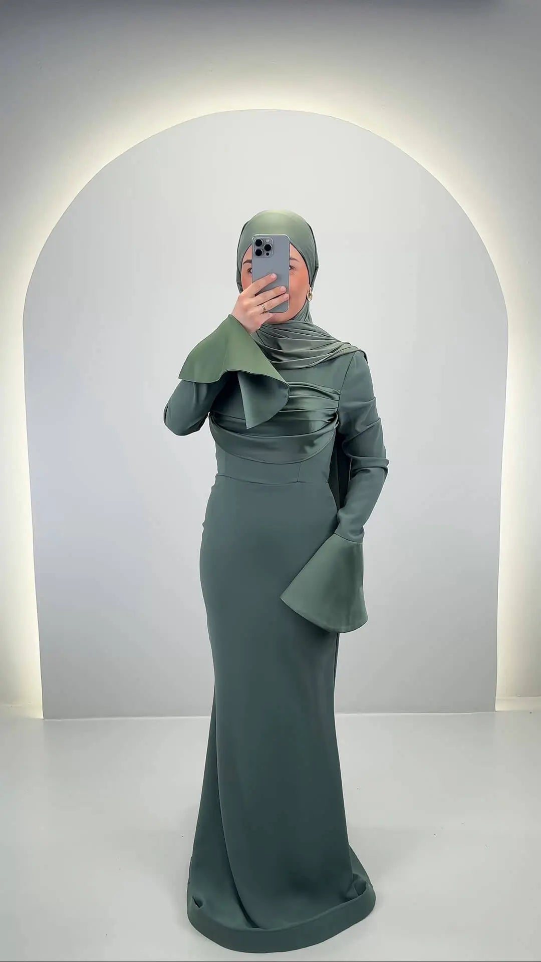 Tuana Abendkleid Khaki