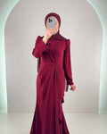 Valeria Abendkleid Bordeaux
