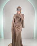 Arya Abendkleid Taupe