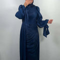 Robe de soirée Dunja bleu foncé