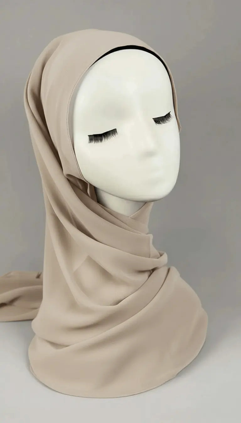 Sedef Chiffon Beige