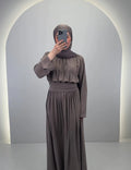 Lale Evening dress Taupe