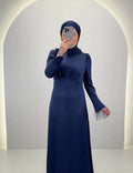Robe de soirée Melday Bleu foncé