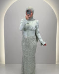 Robe de soirée Beys Menthe