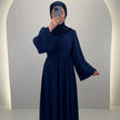 Robe de soirée Mıma Bleu foncé