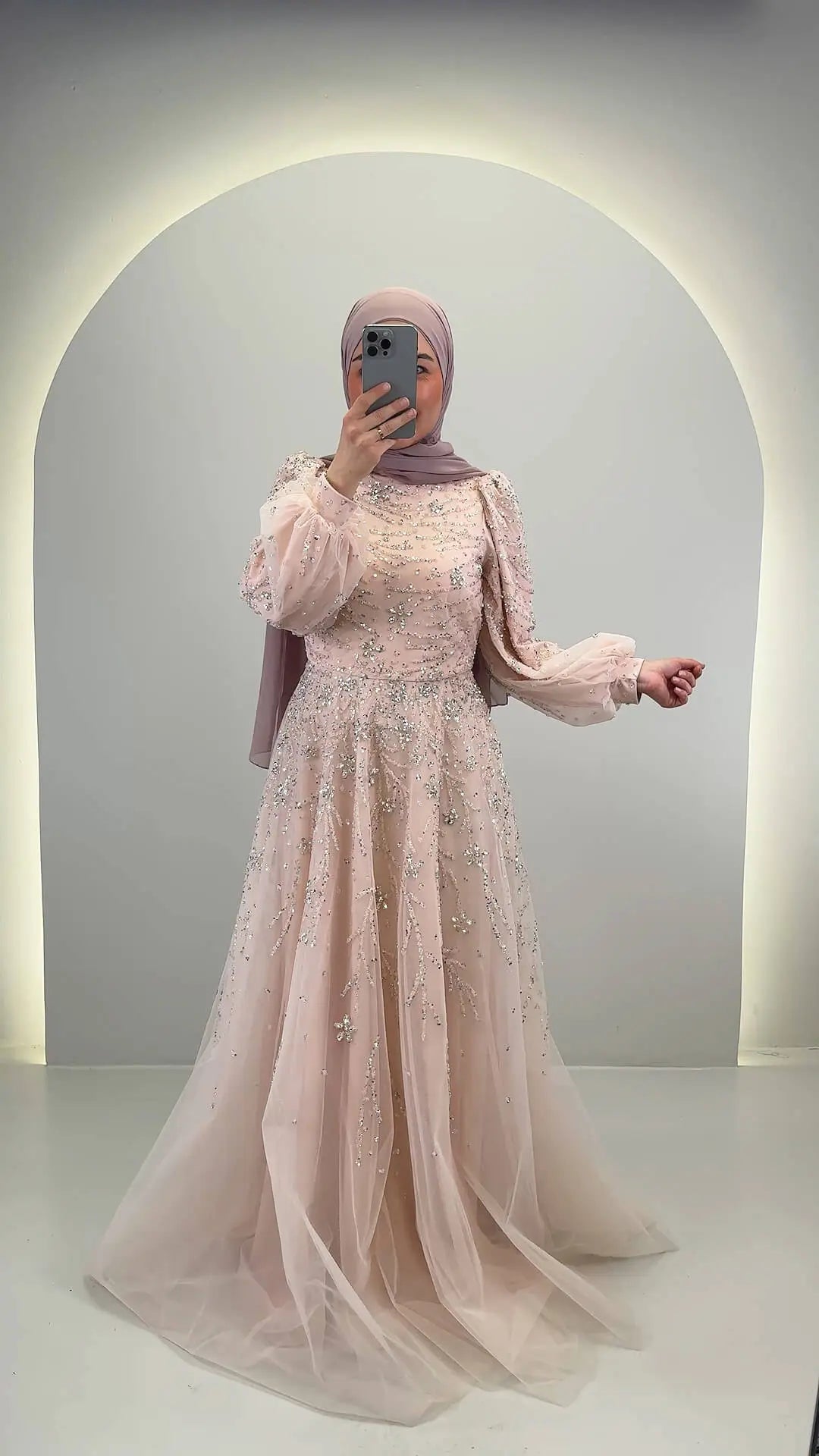 Elsa Evening dress Pink