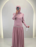 Robe de soirée Yagmur Rose