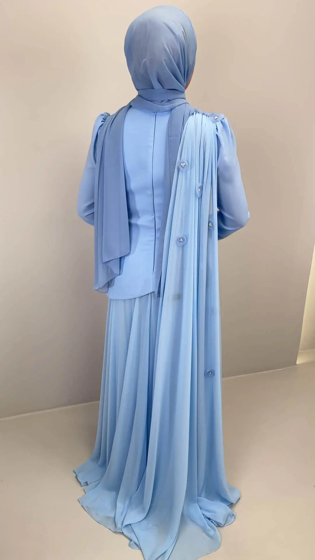 Robe de soirée Adela Bleue