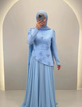 Adela Evening dress Blue
