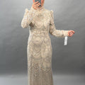 Alea Abendkleid Beige