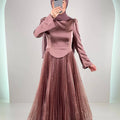 Avra Abendkleid Altrosa