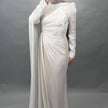 Robe de soirée Arya Beige
