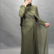 Robe de soirée Arya verte