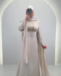 Robe de soirée Yarenay Beige
