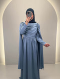 Robe de soirée Sarah Bleu