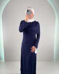 Maniya Dress Dark Blue