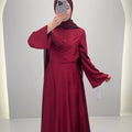 Kiraza Abendkleid Bordo