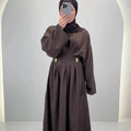 Robe Lia marron