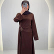 Robe de soirée Arami Marron 01