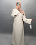 Classy dress beige