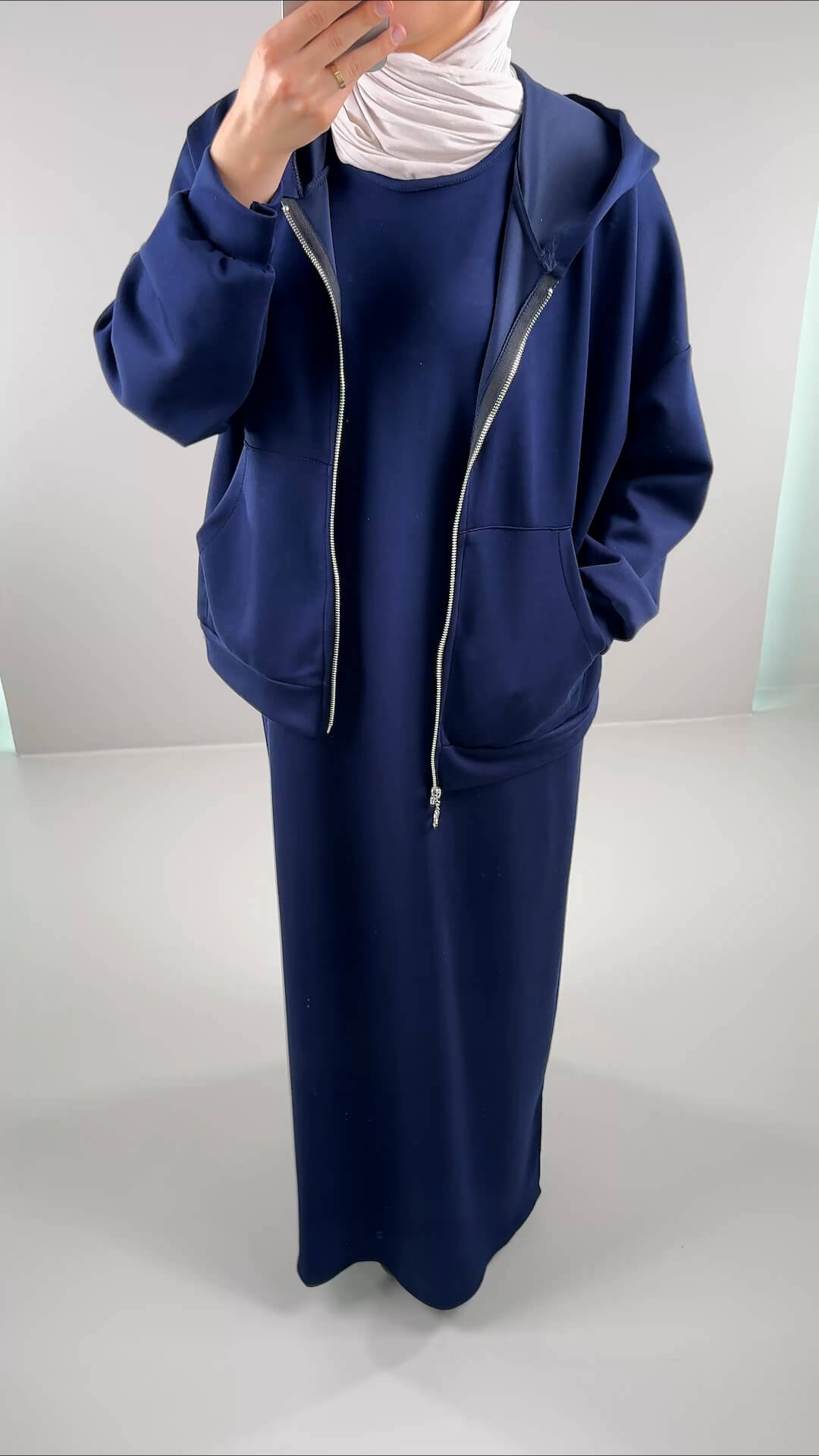 Oniya Kleid Dunkelblau