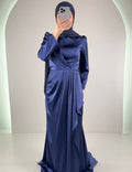 Valeri Evening dress Dark Blue