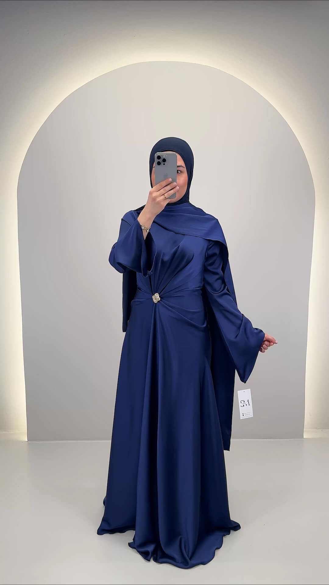 Ilka Abendkleid Dunkelblau