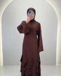 Diya Evening dress Brown 01