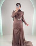Efila Abendkleid Marron