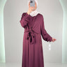 Fera Outfit Robe Bordeaux