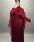Gabi Abaya Bordeaux