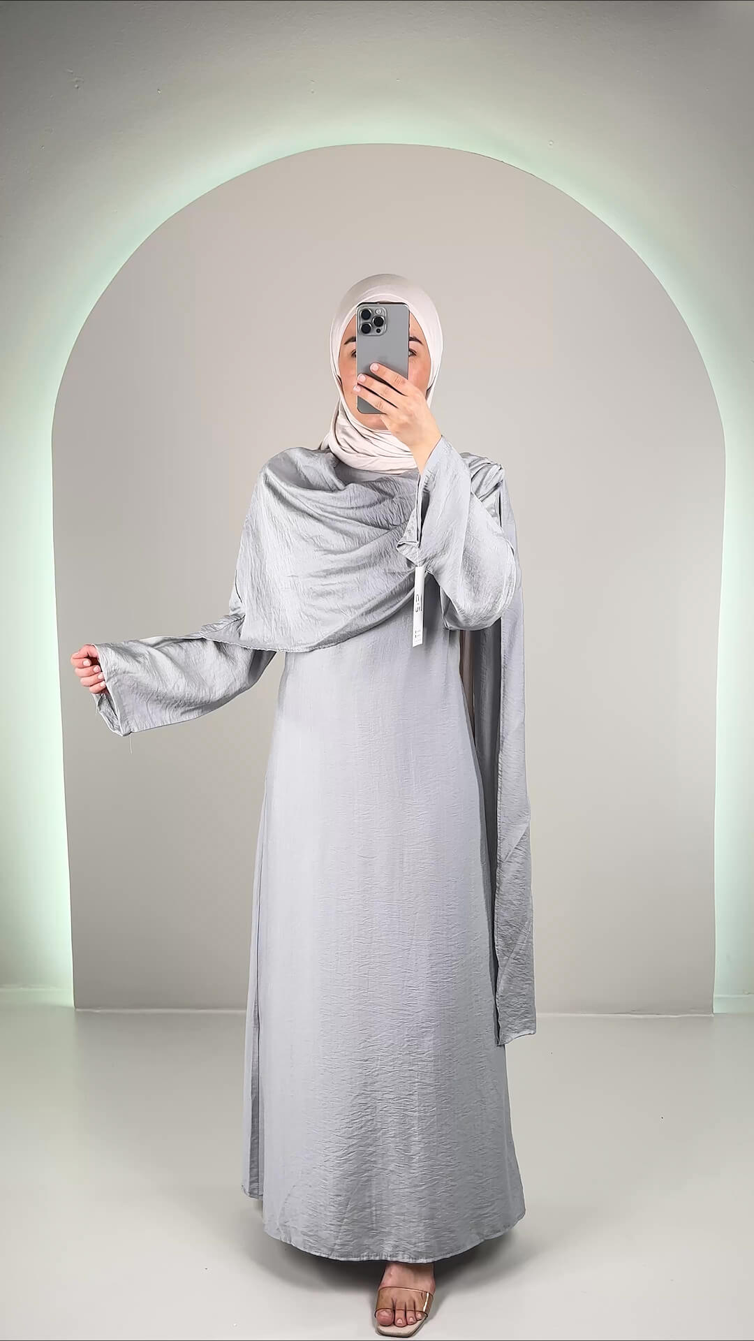 Celin Kleid Grau