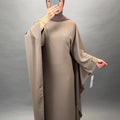 Hira Abaya Beige