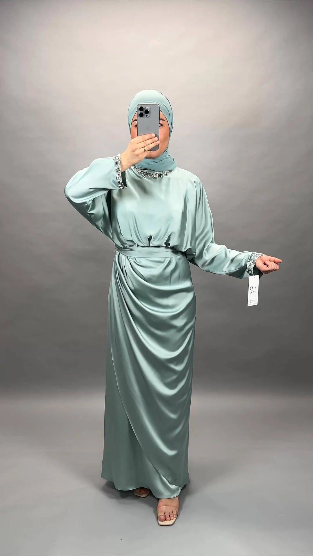 Laila Abendkleid Mint - Semode