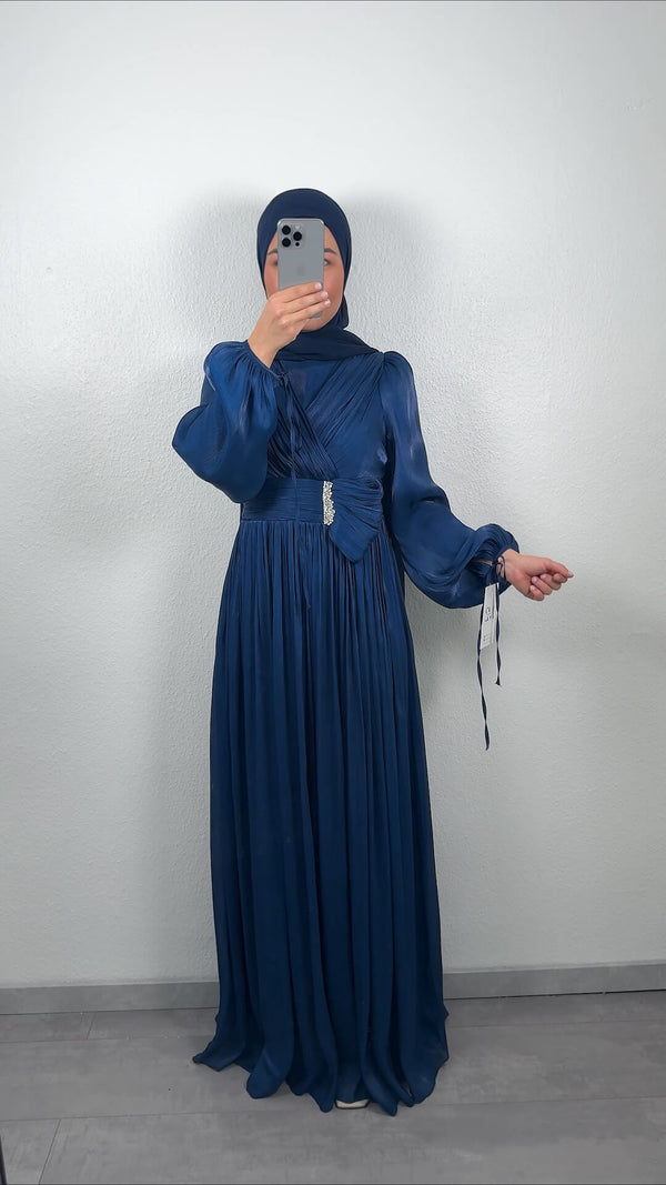 Leyna evening dress dark blue