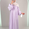 Sera Musselin Kleid Lila