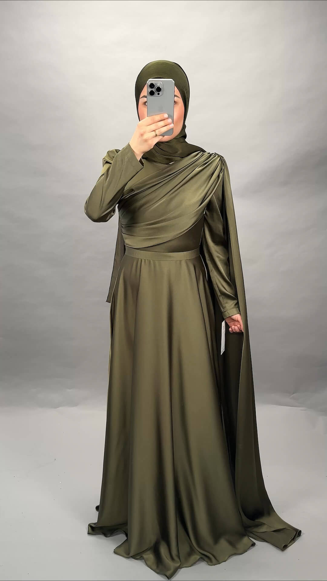 Liza Abendkleid Khaki